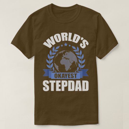 Welten sind die besten Step-Vater-Stipendiaten T-Shirt (Design vorne)