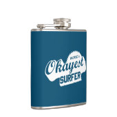 Welten sind die besten Surfer Flachmann (Rechts)