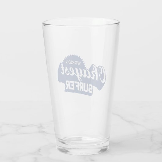 Welten sind die besten Surfer Glas (Rückseite)