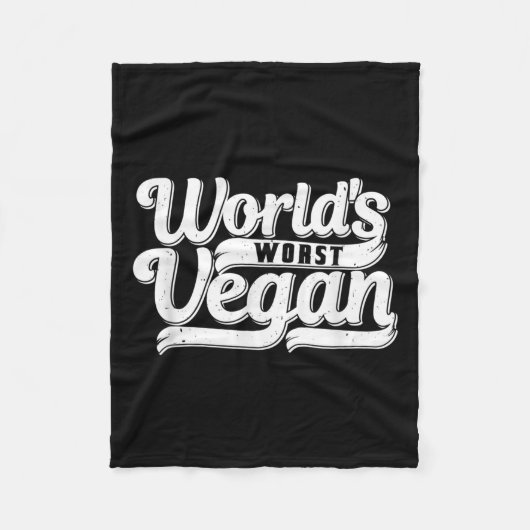 Welten Veganer _1 Fleecedecke (Vorderseite)