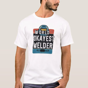 Welter mit dem besten Okay der Welt Vintage Helmen T-Shirt