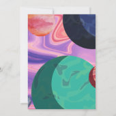 Welterbe 1 Geburtstagskarte Ankündigung (Rückseite)