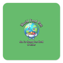 Welternährungstag. Ziel für eine hungrig freie Wel