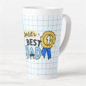 Weltes Geschenk für die Tasse des Vaters zum Weltb (Rechte Ecke)