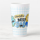 Weltes Geschenk für die Tasse des Vaters zum Weltb (Vorderseite)