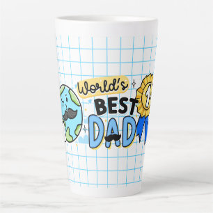 Weltes Geschenk für die Tasse des Vaters zum Weltb
