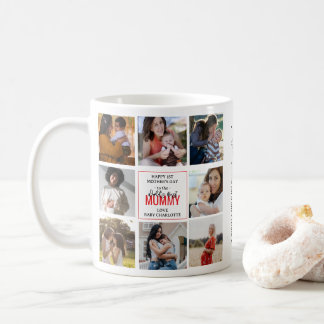 Weltes Mama-FotoCollage zum 1. Muttertag Kaffeetasse