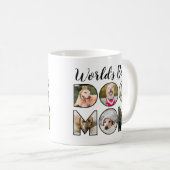 Weltes Zitat zur besten Mama für Hunde 6 Kaffeetasse (VorderseiteRechts)