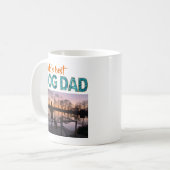 Weltester Hund-Vater - Tasse am See (Vorderseite Links)