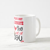 Weltet BEST ROOMMATE - Liebe Der POO aus Ihrer TAS Kaffeetasse (VorderseiteRechts)