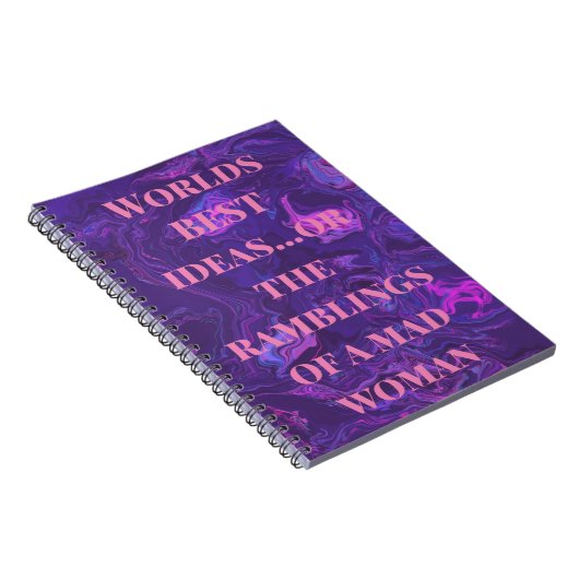 Weltet beste Ideen...oder Spiral-Foto-Notebook Notizblock (Rechte Seite)