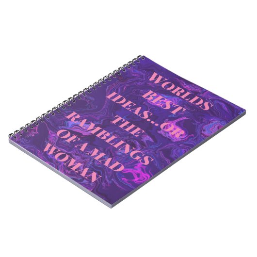 Weltet beste Ideen...oder Spiral-Foto-Notebook Notizblock (Linke Seite)