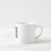 Weltet den besten Lehrer Espressotasse (Rechts)