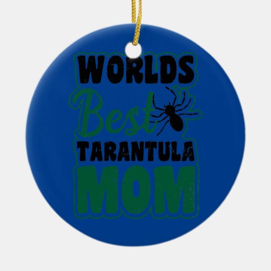 Weltet den besten Mama Design Tarantula Keramik Ornament (Vorne)