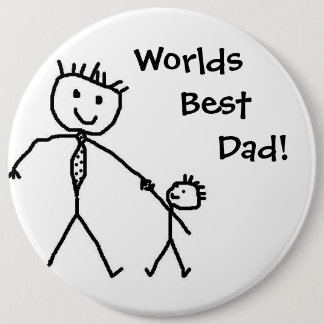 Weltet den besten Papa! Button