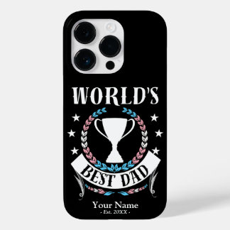 Weltet den besten Vater Vatertag, den Trans Flag C Case-Mate iPhone 14 Pro Hülle