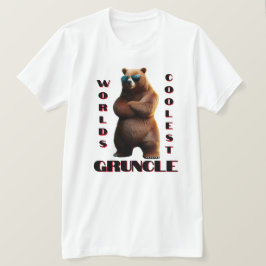 Weltet den Coolsten Grunelbär T-Shirt