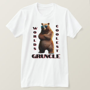 Weltet den Coolsten Grunelbär T-Shirt