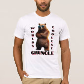 Weltet den Coolsten Grunelbär T-Shirt (Vorderseite)