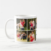 Weltet die beste Mommy Modern Foto Collage Kaffeetasse (Links)