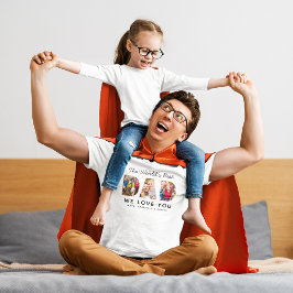 Weltet die beste Vater-Bilderkollektion T-Shirt