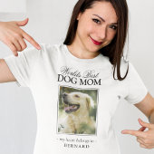 Weltet ihr bestes Hund-Mama--Pet-Foto T-Shirt