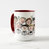 Weltet ihr Bestes Musiklehrer Singing Children's C Tasse (Vorderseite Links)