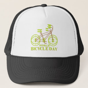 Weltfahrradtag Truckerkappe
