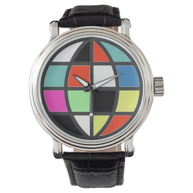 Weltfarbzeit Armbanduhr (Vorderseite)