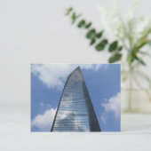 Weltfinanzzentrum Shanghai Postkarte (Stehend Vorderseite)