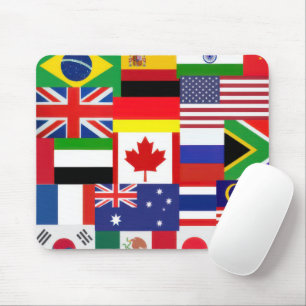 Weltflaggen Mousepad