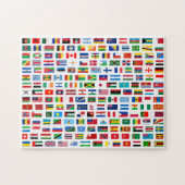 Weltflaggen Puzzle (Horizontal)