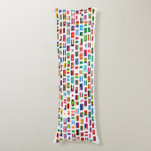 Weltflaggen Seitenschläferkissen (Vorderseite Vertikal)