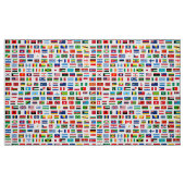 Weltflaggen Stoff (Fat Quarter (45,7 x 55,9 cm))