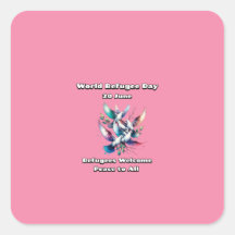 Weltflüchtlingstag. Flüchtlinge willkommen.