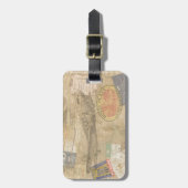 Weltforscher-Gang Gepäckanhänger (Vorderseite vertikal)