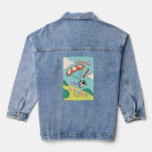 Weltfotografie Jeansjacke (Rückseite)