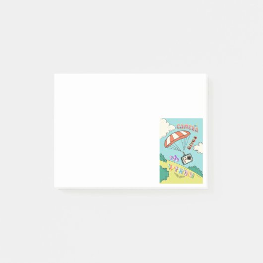 Weltfotografie Post-it Klebezettel (Vorderseite)