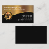 Weltfracht und Logistik Visitenkarte (Vorne/Hinten)
