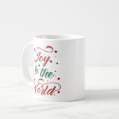 Weltfreudigkeit Kaffeetasse (Vorderseite Links)