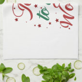 Weltfreudigkeit Küchentuch (Gefaltet)