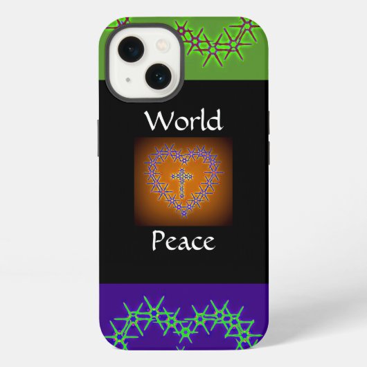WELTFRIEDE Case-Mate iPhone Hülle (Rückseite)