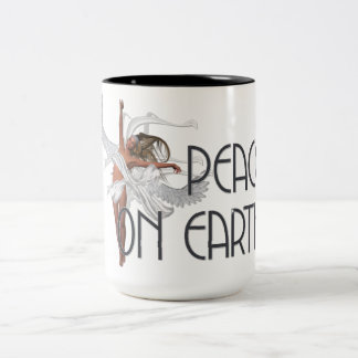 Weltfrieden Angel 1 - Feierliche Kaffee/Tee Tasse