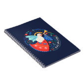 Weltfrieden Angel Design Notizblock (Rechte Seite)