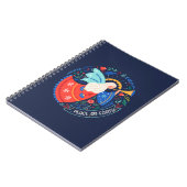 Weltfrieden Angel Design Notizblock (Linke Seite)