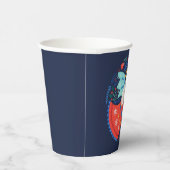 Weltfrieden Angel Design Pappbecher (Rechts)