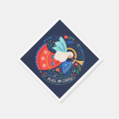 Weltfrieden Angel Design Serviette (Ecke)