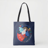 Weltfrieden Angel Design Tasche (Vorderseite)
