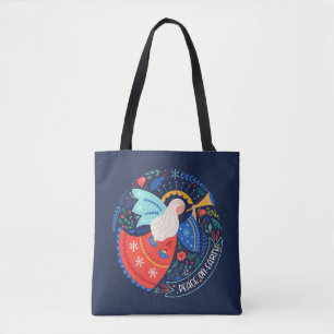 Weltfrieden Angel Design Tasche