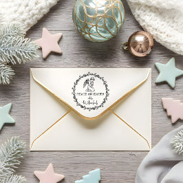 WELTFRIEDEN Angel im Gebet Christliche Weihnachten Permastempel